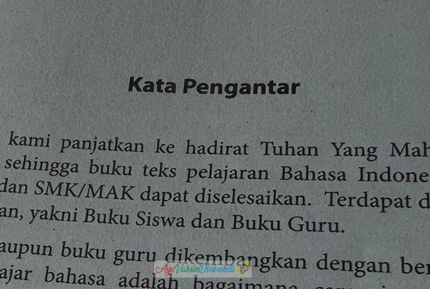 Contoh Kata Pengantar Singkat Karya Ilmiah Yang Baik Benar Duniata