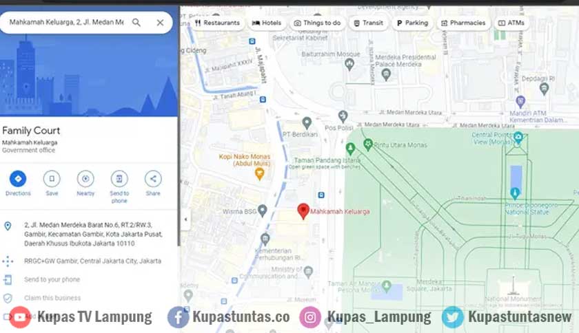 Nah Loh Nama Kantor MK Dipelesetkan Jadi Mahkamah Keluarga Di Google